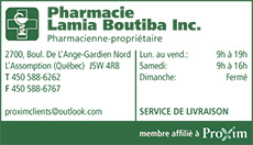 Pharmacie Lamia Boutiba